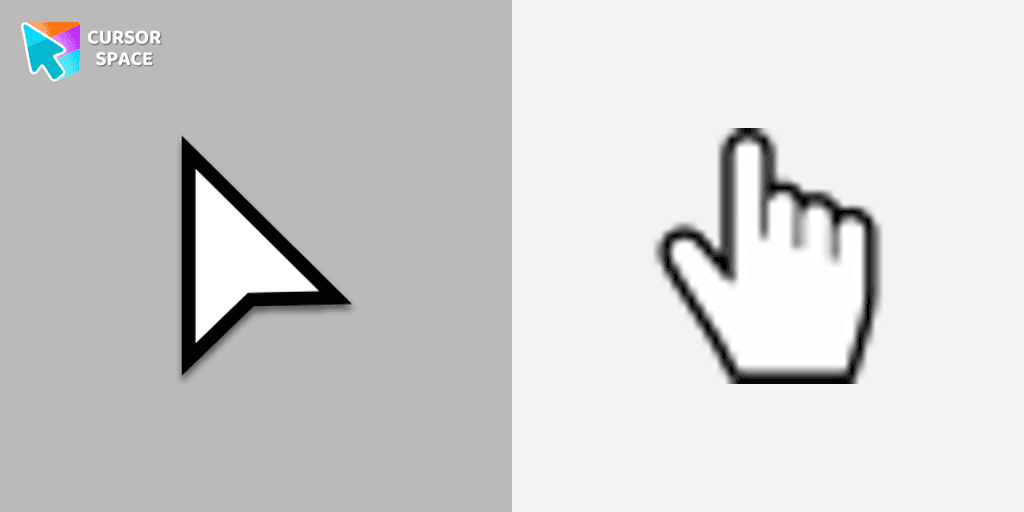 Colored White Custom Cursor cursor pack